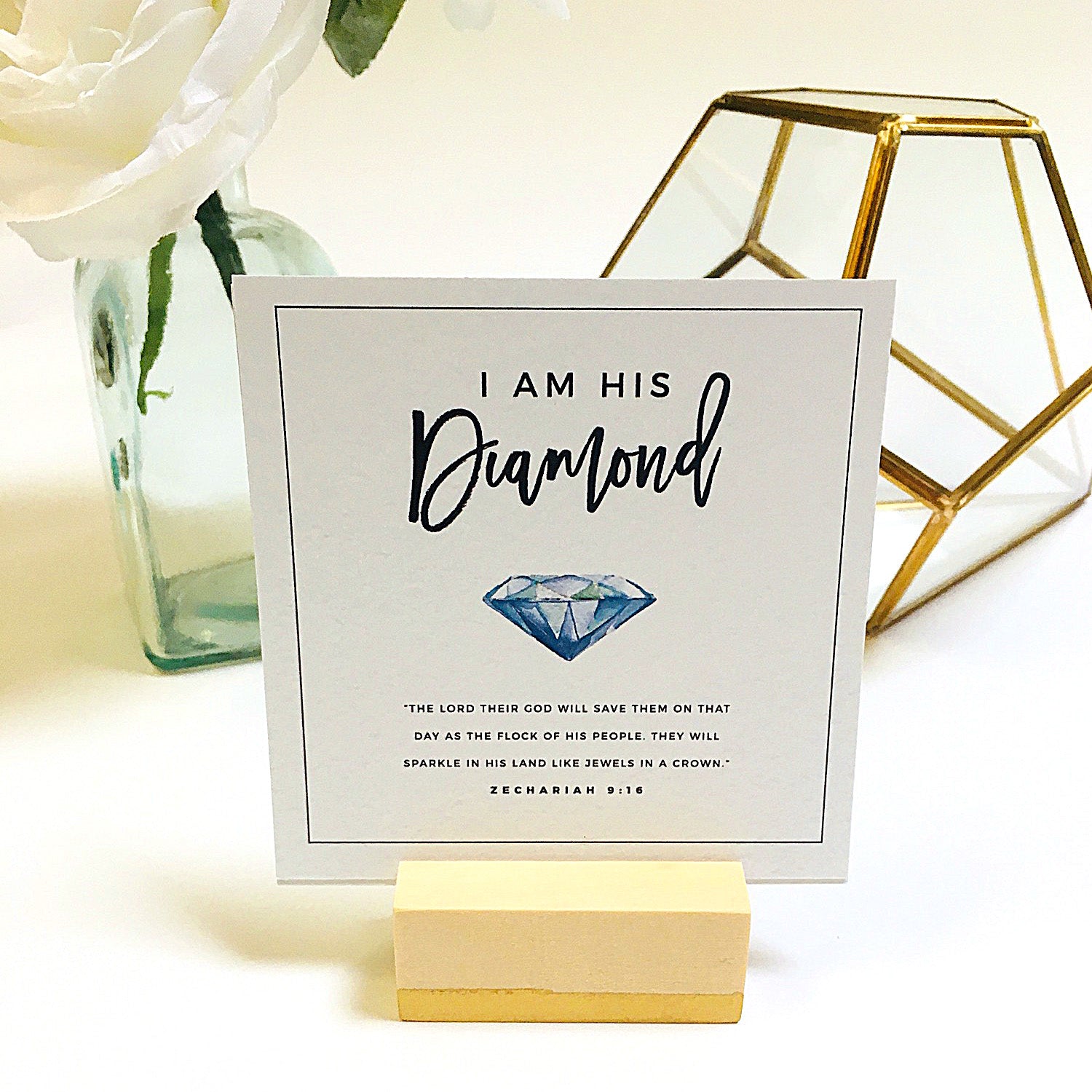 CARD SET: CLASSIC JEWEL INSPIRATIONS. CARDS & STAND